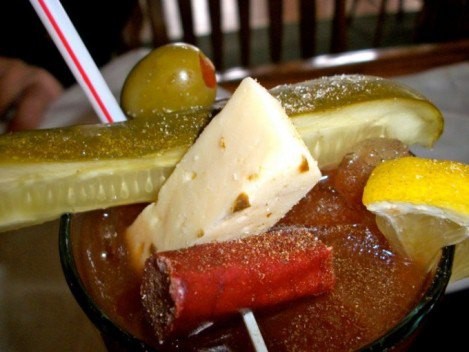 Bloody Mary drink