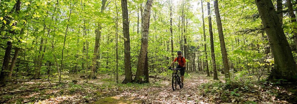 Trail Biking in Door County