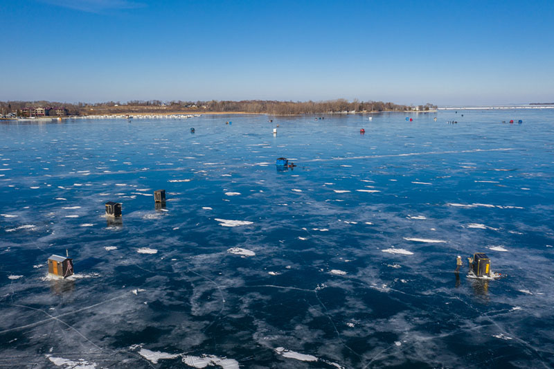 Little Sturgeon ice fishing.