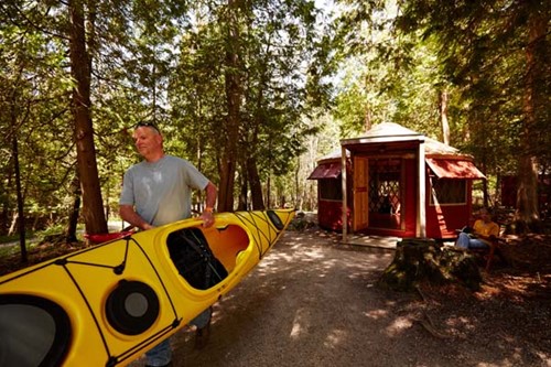 Yurts and Rustic Cabins