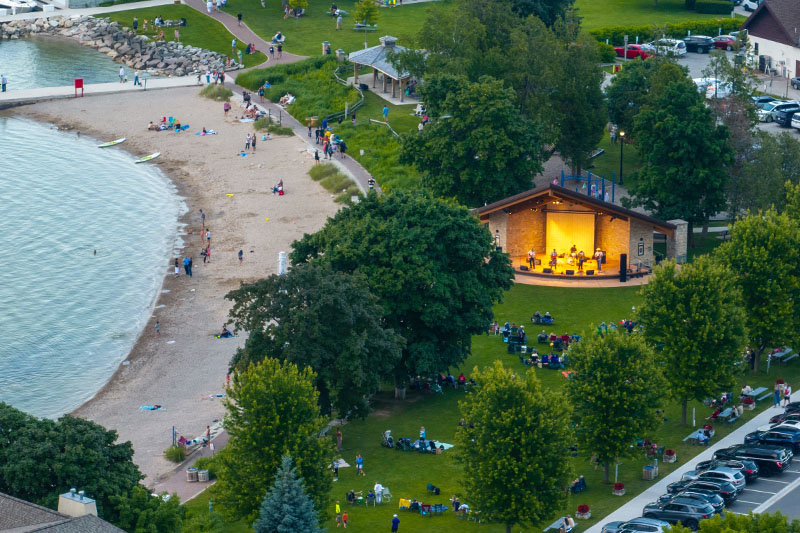 Sister Bay Beach Amphitheater