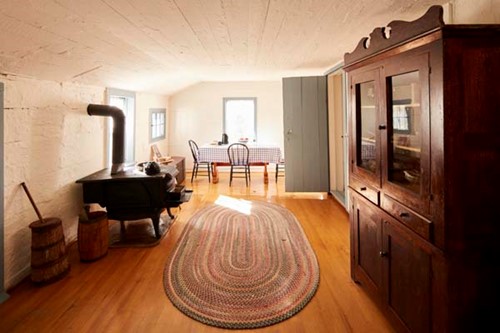 A view into a preserved historic home.